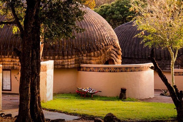 Eat an African delicacy at Lesedi Cultural Village